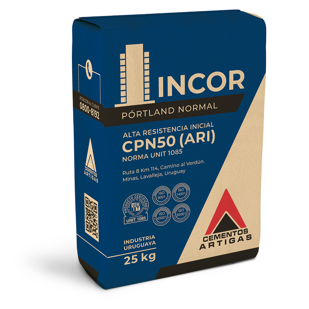 Cemento de Alta Resistencia Inicial INCOR